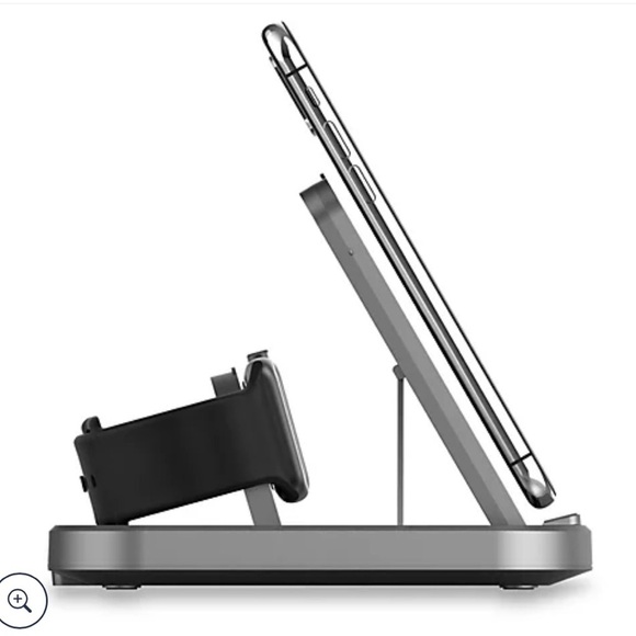 Veho DS-7 Qi Wireless Multi-Charging Station w/LED Night Ligh - Picture 4 of 4